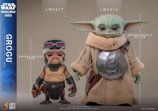 Hot Toys Star Wars: The Mandalorian & Grogu Life-Size Figure Grogu 38cm - Loaded Dice