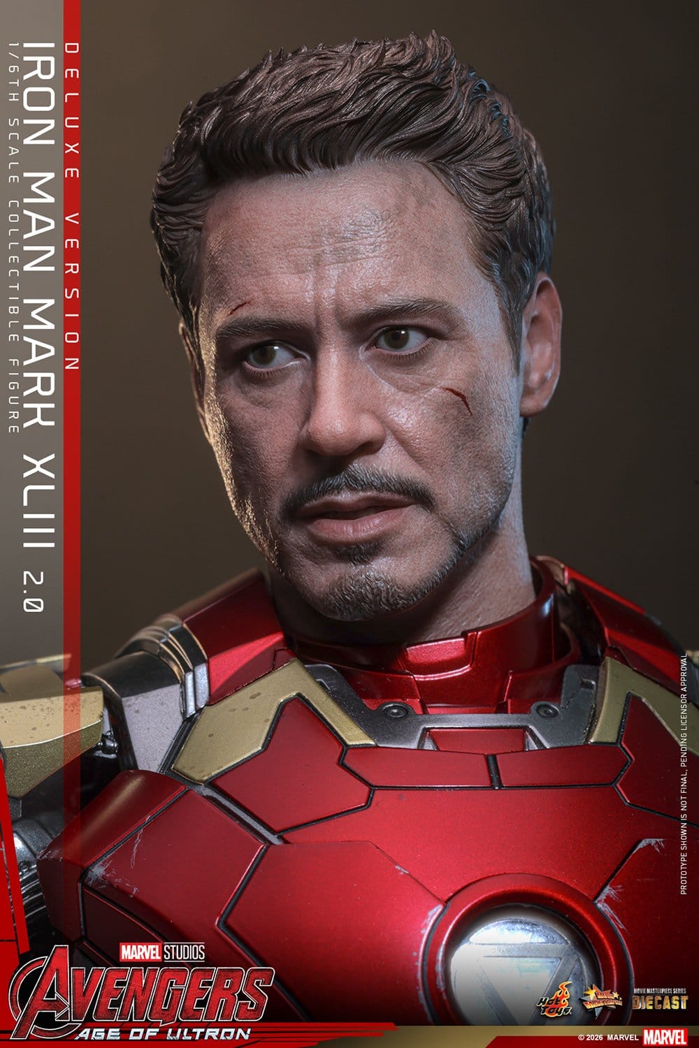 Hot Toys Iron Man: Age of Ultron Movie Masterpiece Iron Man Mark XLIII (2.0) (Deluxe Version) 32cm - Loaded Dice