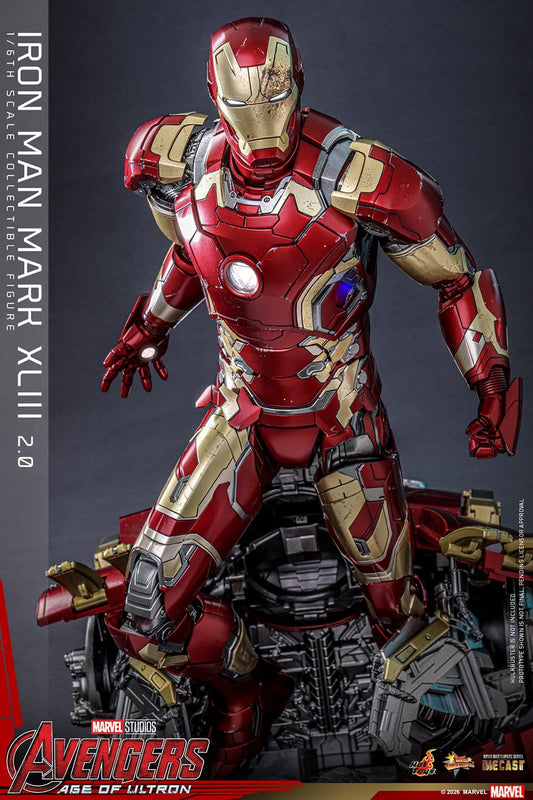 Hot Toys Iron Man: Age of Ultron Movie Masterpiece Iron Man Mark XLIII (2.0) 32cm - Loaded Dice