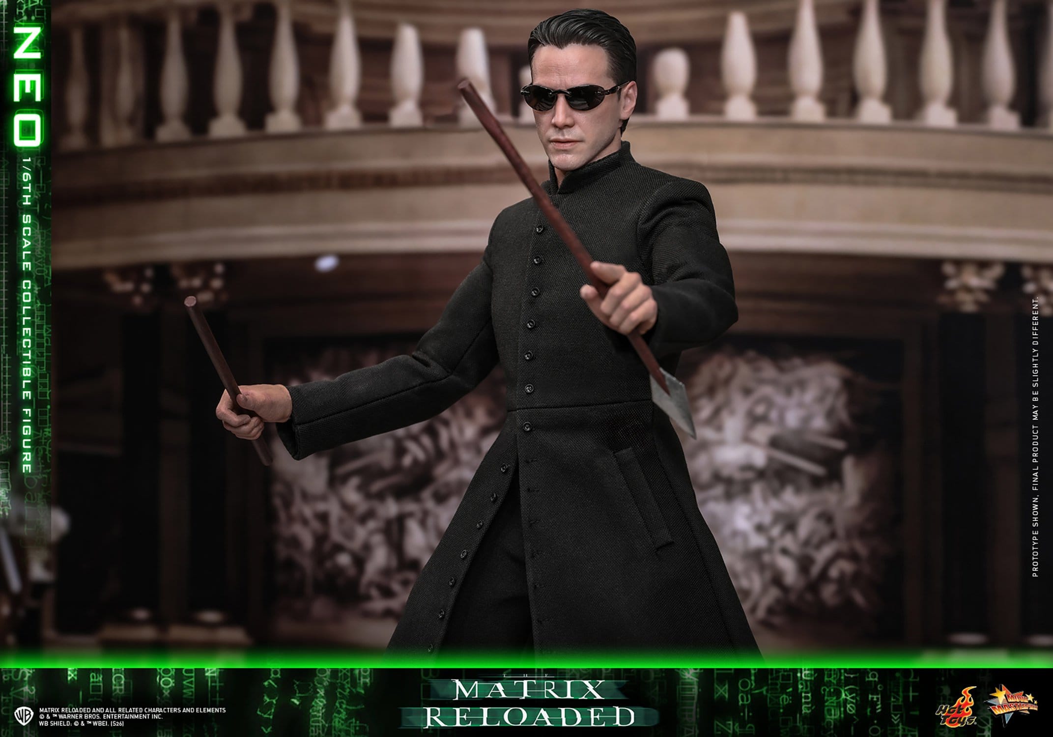 Hot Toys Matrix: Movie Masterpiece Neo 31cm - Loaded Dice