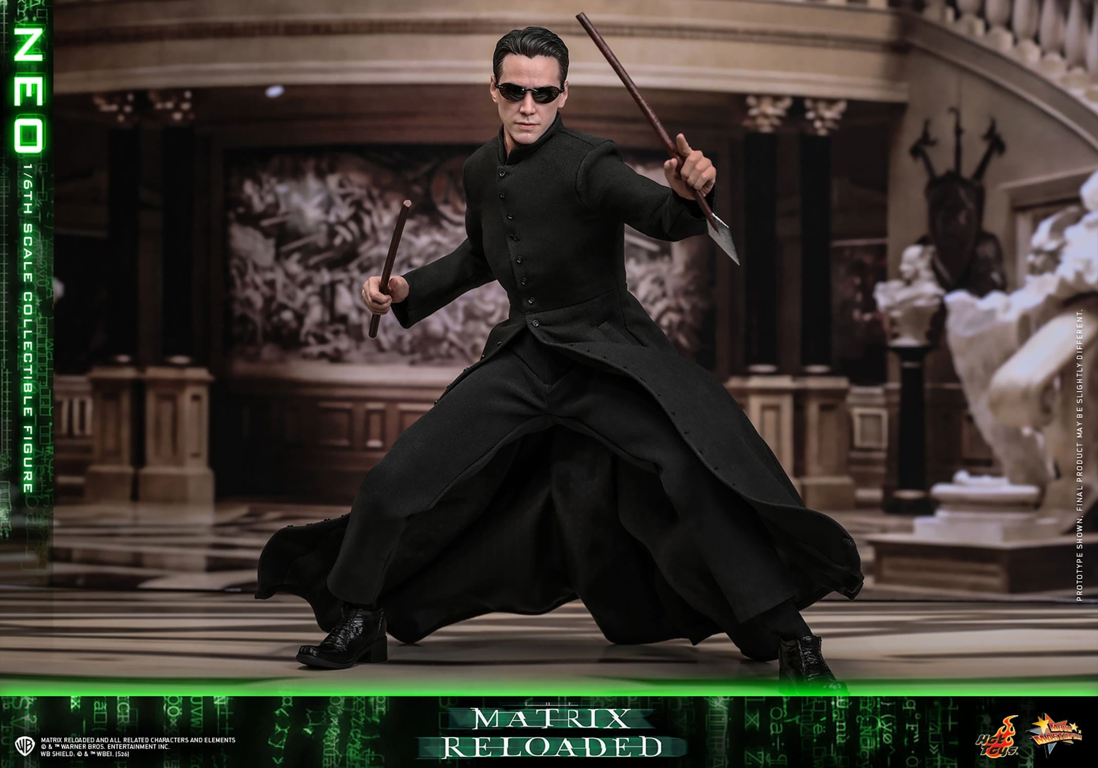 Hot Toys Matrix: Movie Masterpiece Neo 31cm - Loaded Dice