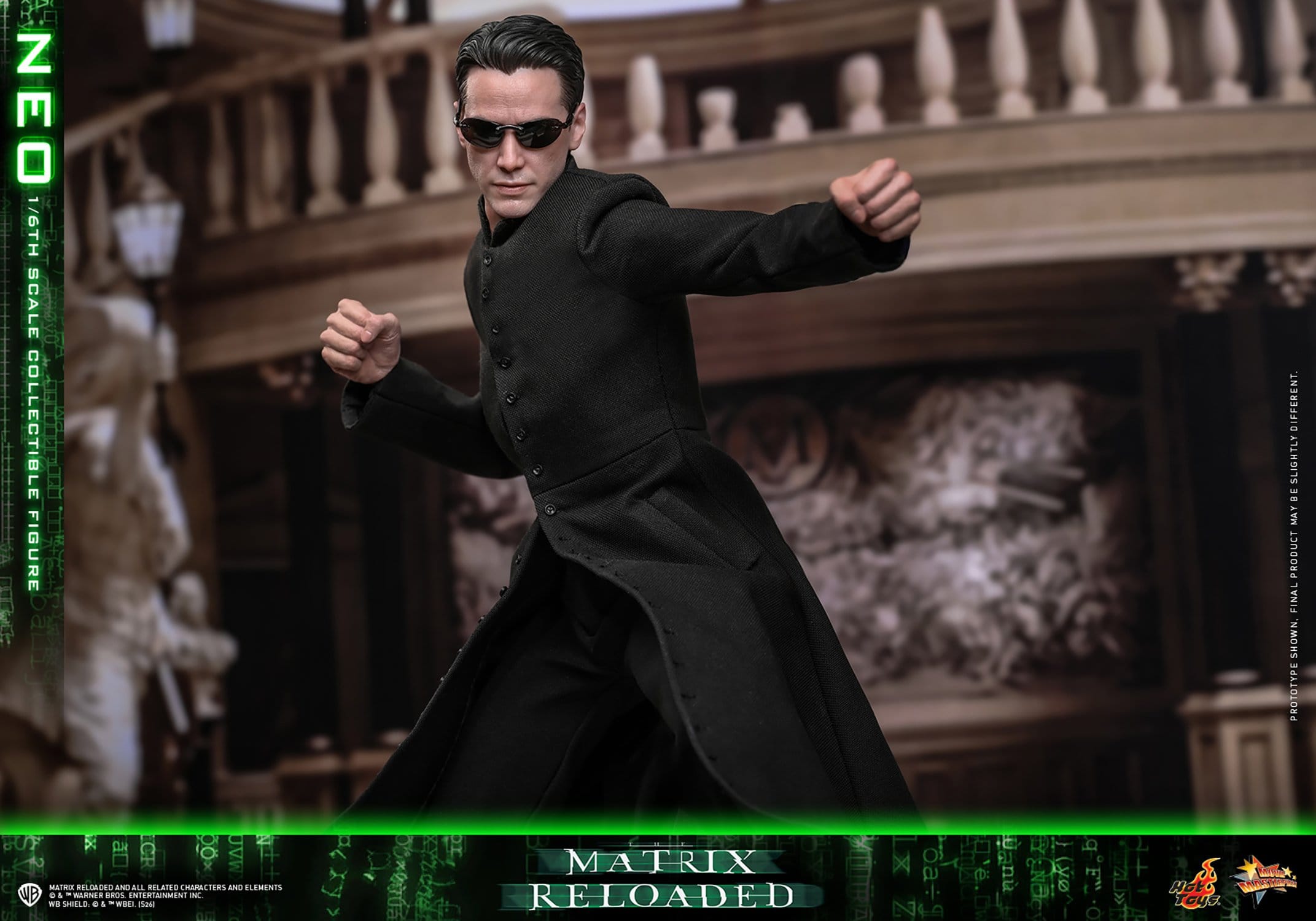 Hot Toys Matrix: Movie Masterpiece Neo 31cm - Loaded Dice