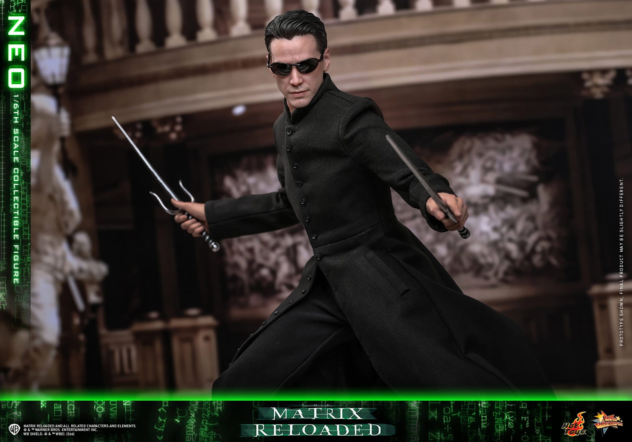 Hot Toys Matrix: Movie Masterpiece Neo 31cm - Loaded Dice