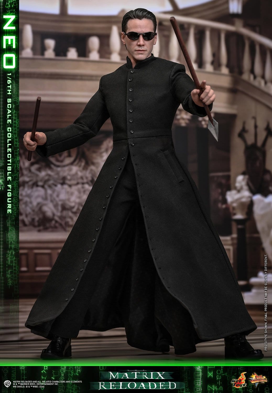 Hot Toys Matrix: Movie Masterpiece Neo 31cm - Loaded Dice