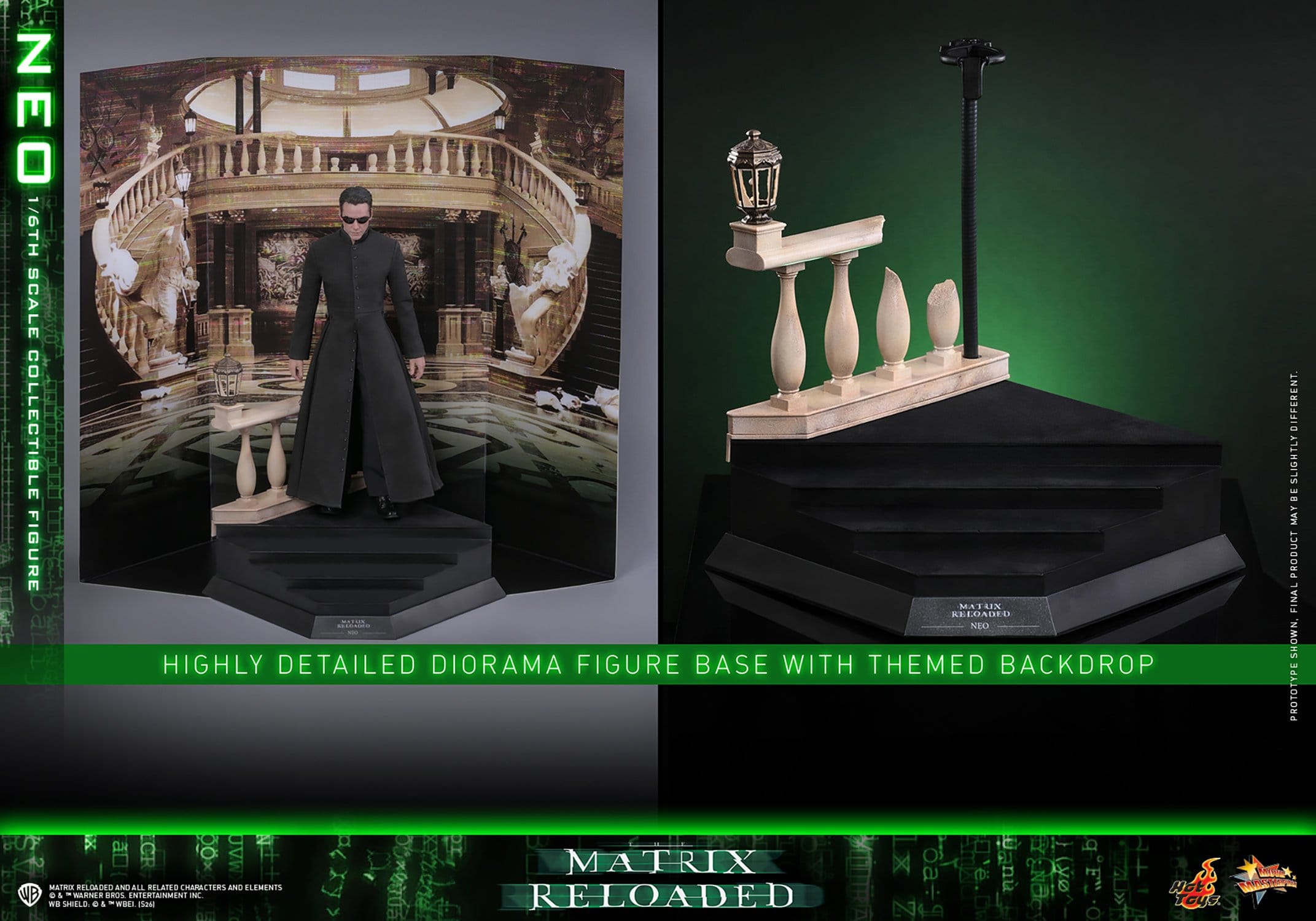 Hot Toys Matrix: Movie Masterpiece Neo 31cm - Loaded Dice