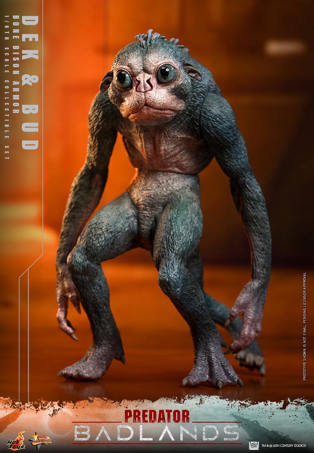 Hot Toys Predator: Badlands Masterpiece 2-Pack 1/6 Dek (Bone Bison Armor) and Bud 31cm - Loaded Dice