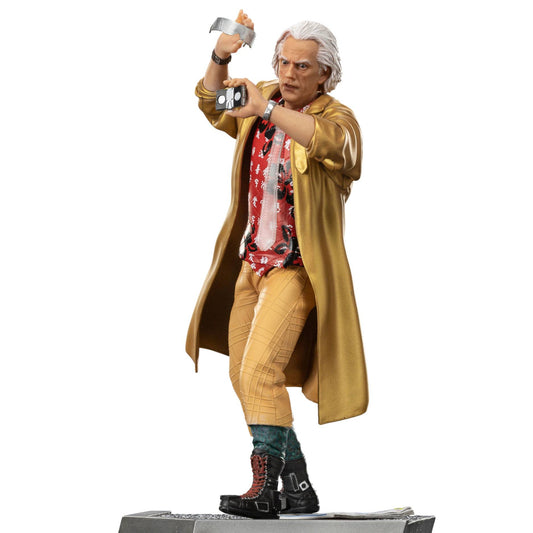 Back to the Future II Art Scale Statue 1/10 Doc Brown 25 cm - Loaded Dice