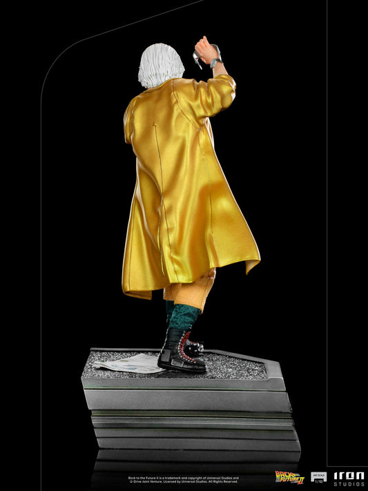 Back to the Future II Art Scale Statue 1/10 Doc Brown 25 cm - Loaded Dice