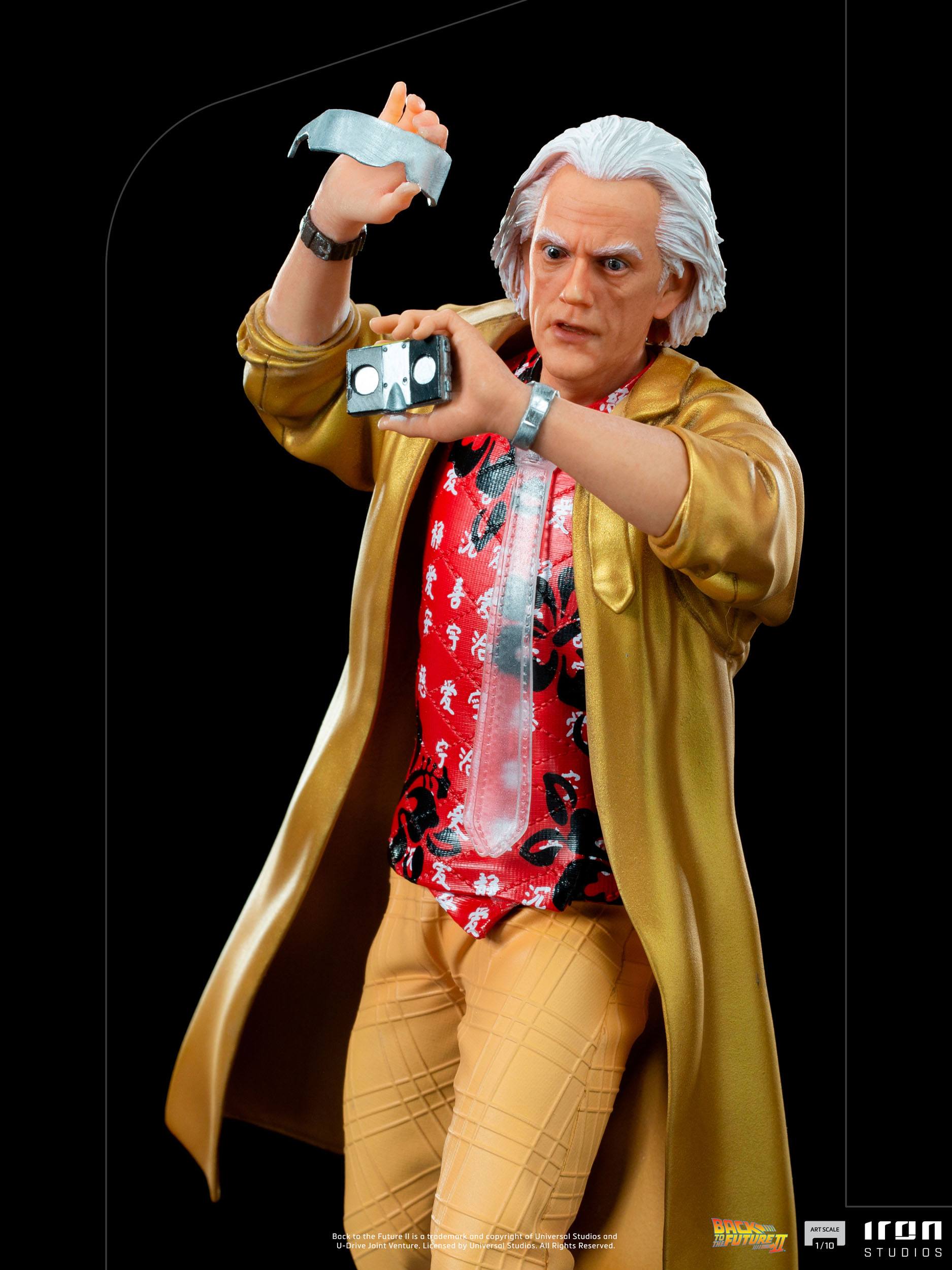 Back to the Future II Art Scale Statue 1/10 Doc Brown 25 cm - Loaded Dice
