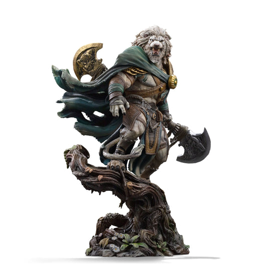 Magic The Gathering Art Scale Statue 1/10 Ajani Goldmane 26 cm ETA Nov 2026 - Loaded Dice