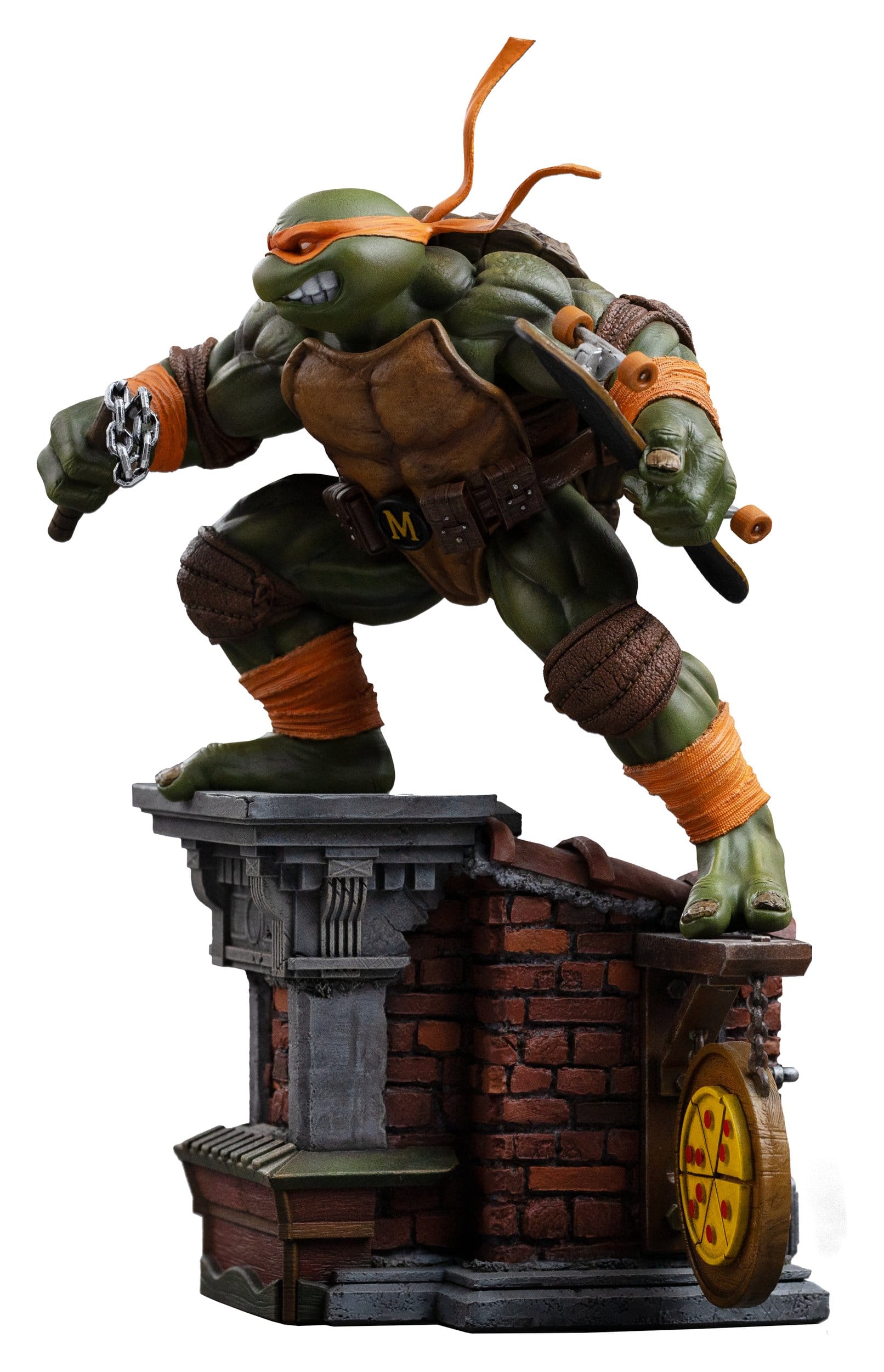 Teenage Mutant Ninja Turtles Art Scale Statue 1/10 Michelangelo Unleashed 24cm ETA Feb 2027 - Loaded Dice