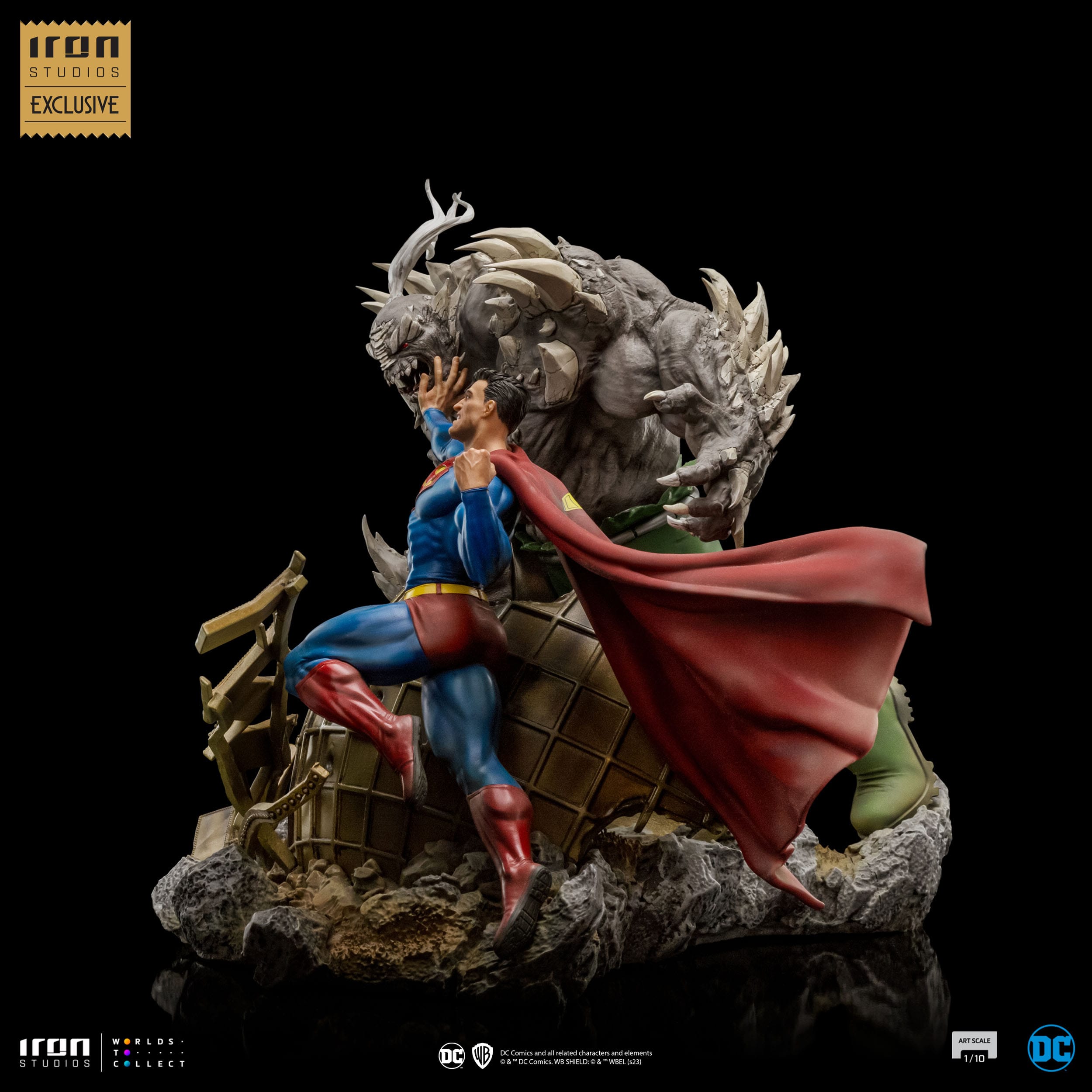 Hot Deals DC Comics BDS Art Scale Statue 1/10 Superman vs Doomsday heo EU Exclusive 30 cm - Loaded Dice