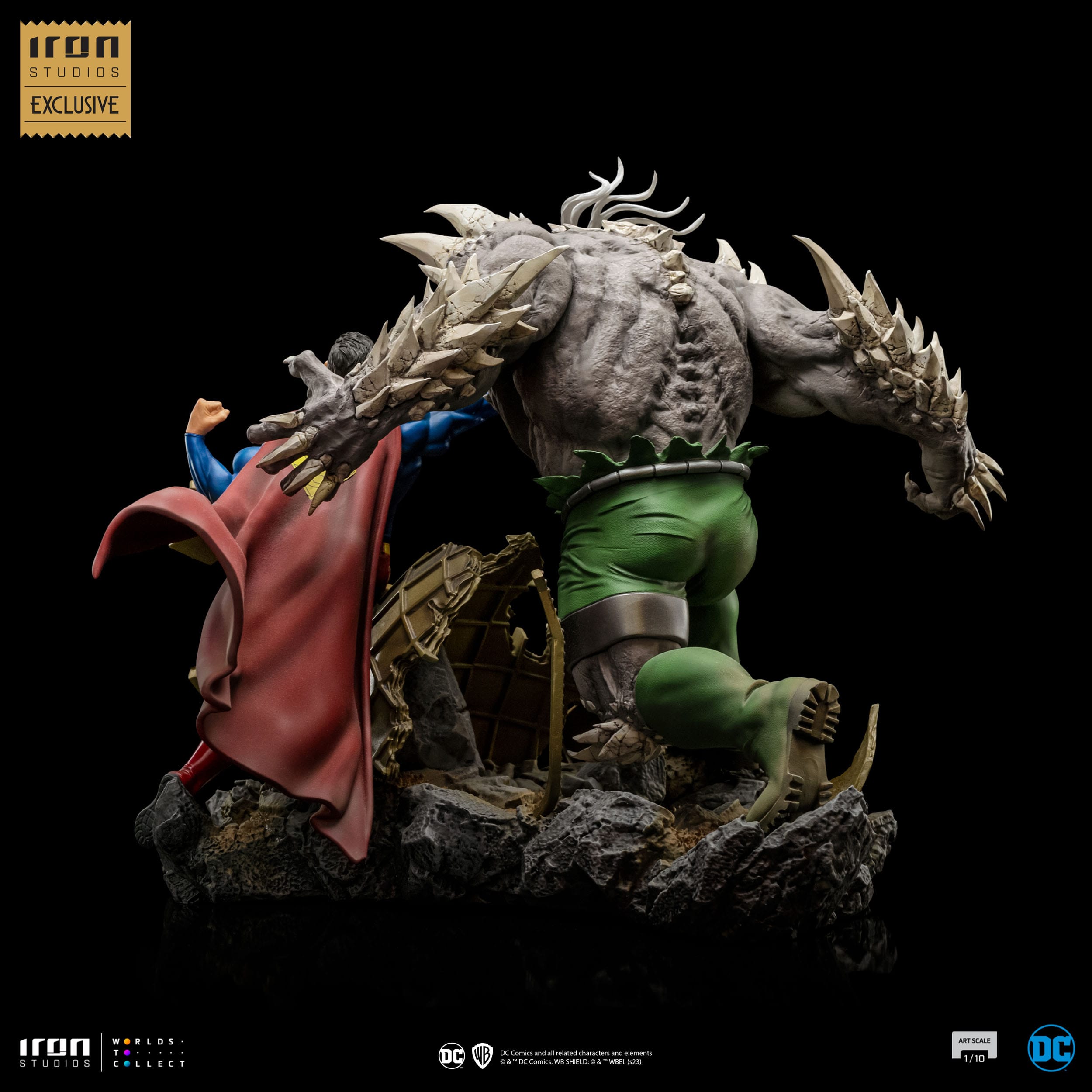 Hot Deals DC Comics BDS Art Scale Statue 1/10 Superman vs Doomsday heo EU Exclusive 30 cm - Loaded Dice