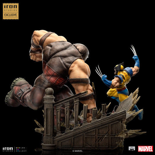 Marvel BDS Art Scale Statue 1/10 Wolverine vs Juggernaut heo EU Exclusive 30 cm ETA 14 Days - Loaded Dice