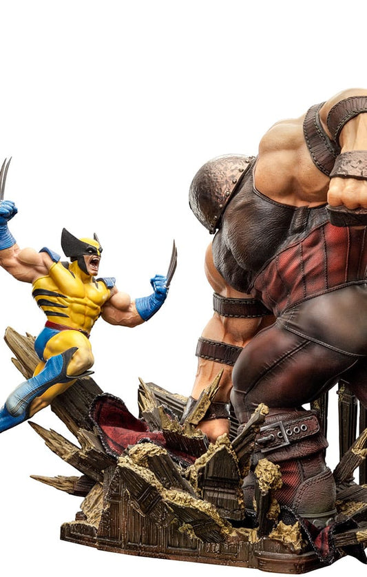 Marvel BDS Art Scale Statue 1/10 Wolverine vs Juggernaut heo EU Exclusive 30 cm ETA 14 Days - Loaded Dice