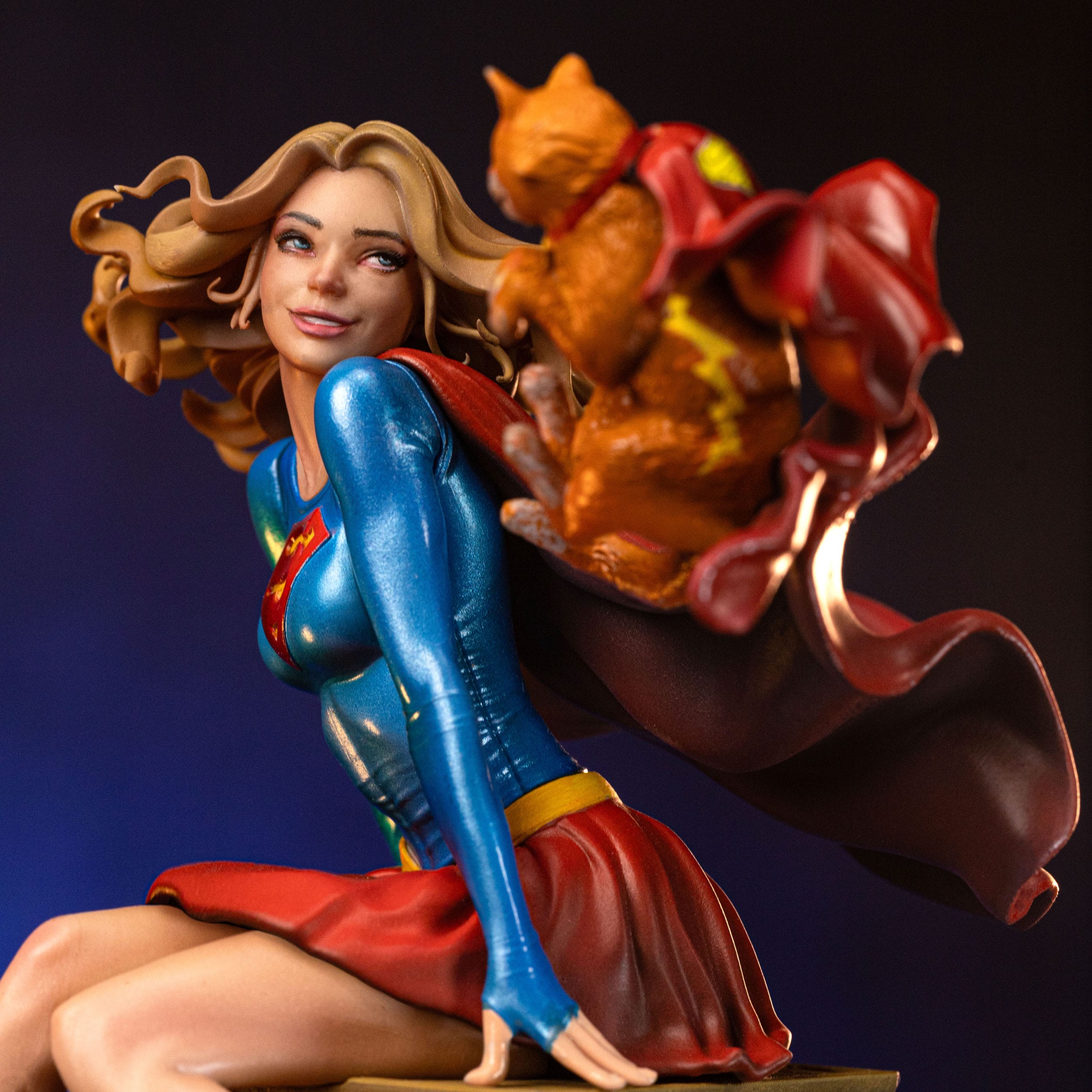 DC Comics Art Scale Statue 1/10 Super Girl Series #8 25 cm - Loaded Dice
