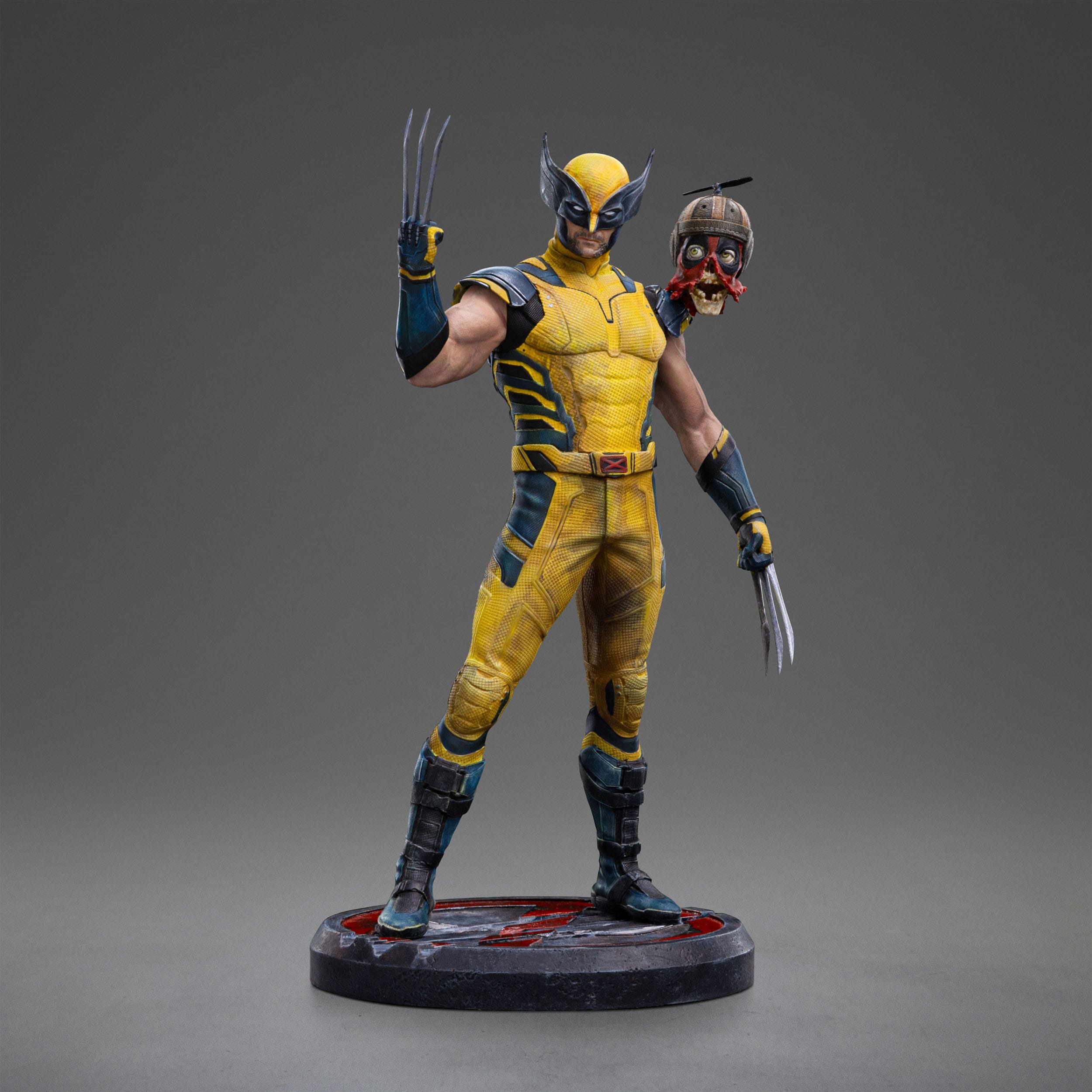Deadpool 3 Art Scale Statue 1/10 Wolverine & Headpool 22 cm - Loaded Dice