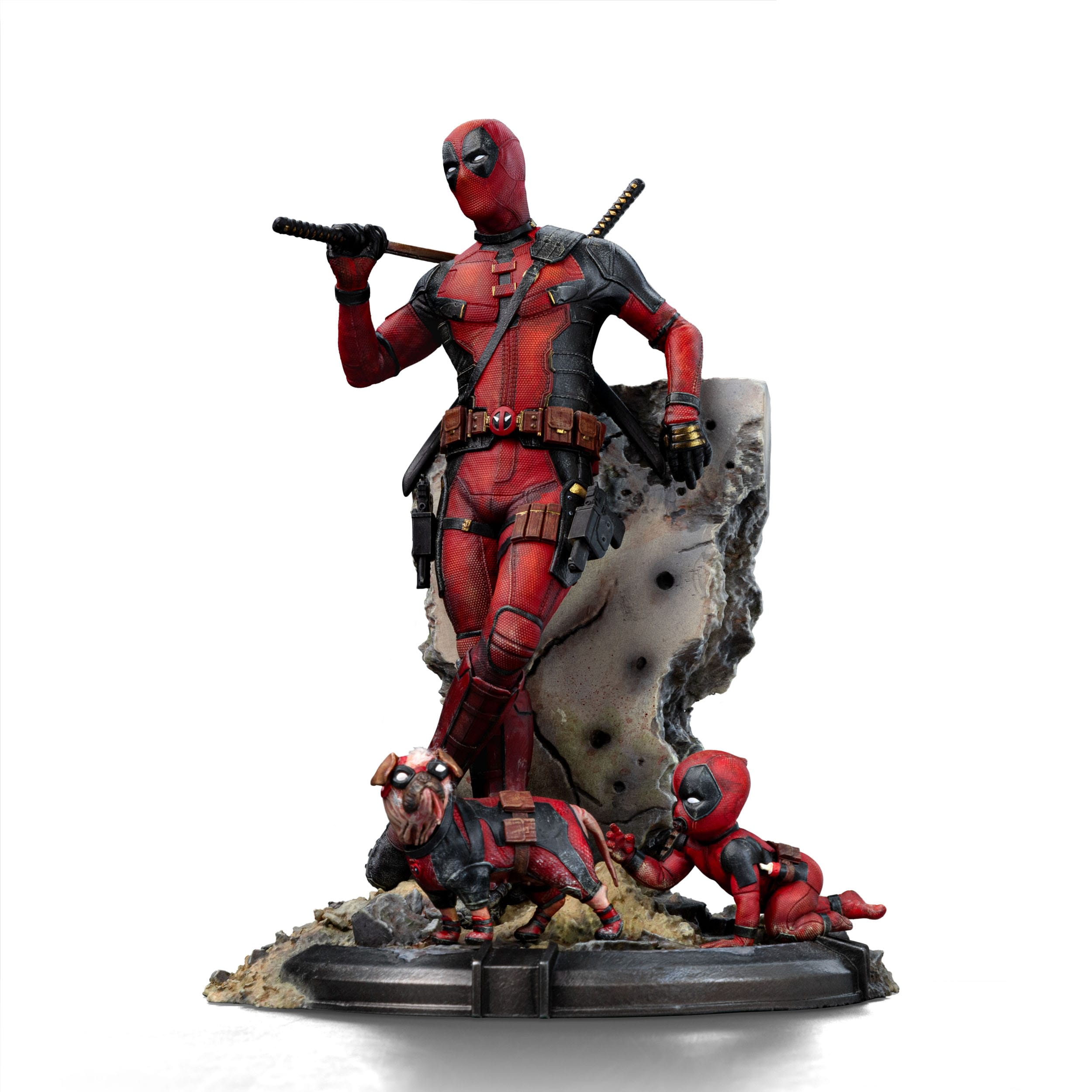 Deadpool 3 Art Scale Statue 1/10 Deadpool 21 cm - Loaded Dice