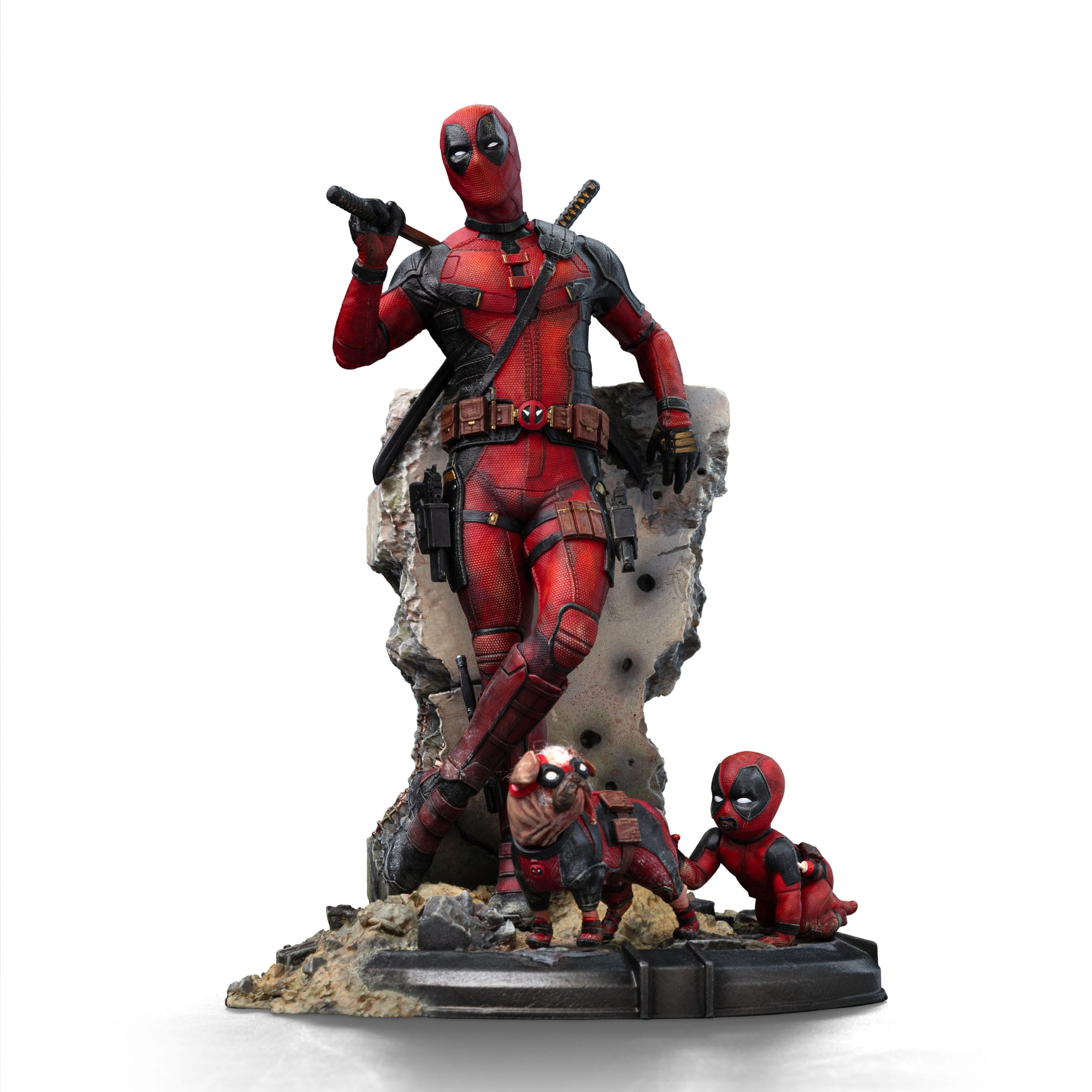 Deadpool 3 Art Scale Statue 1/10 Deadpool 21 cm - Loaded Dice