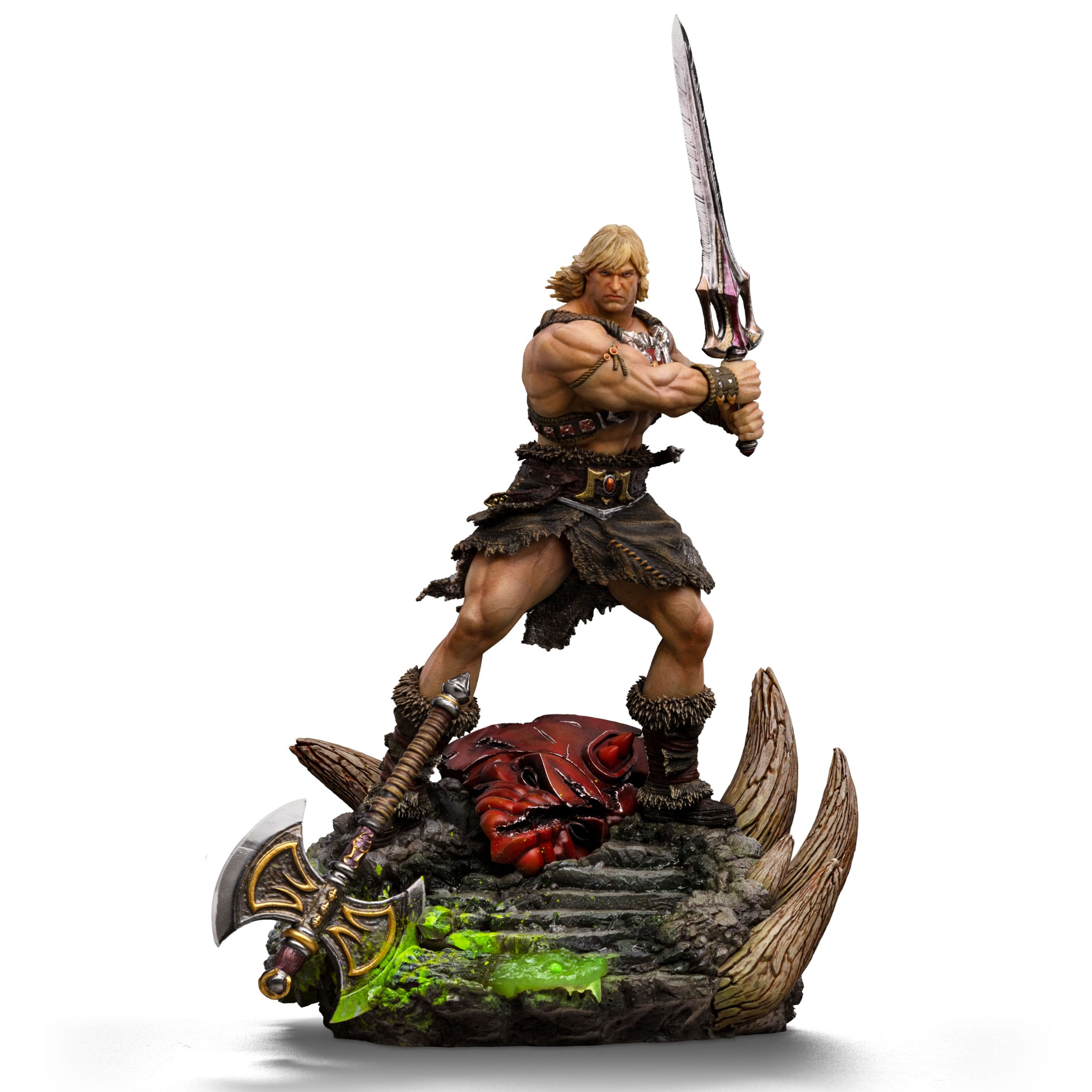 Masters of the Universe Deluxe Art Scale Statue 1/10 He-Man Unleashed 34 cm - Loaded Dice