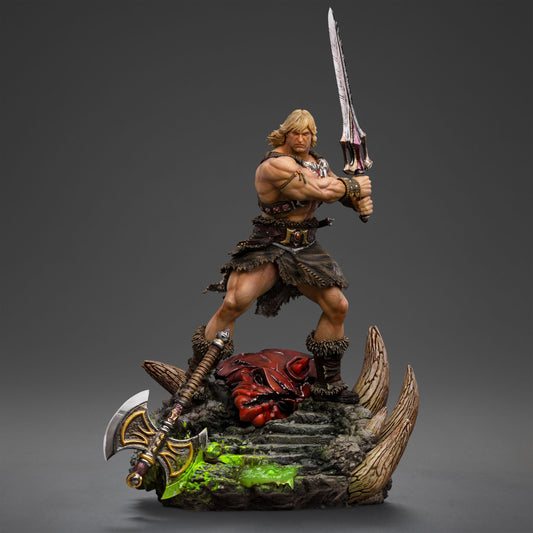 Masters of the Universe Deluxe Art Scale Statue 1/10 He-Man Unleashed 34 cm - Loaded Dice