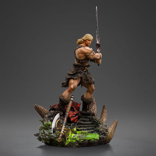 Masters of the Universe Deluxe Art Scale Statue 1/10 He-Man Unleashed 34 cm - Loaded Dice