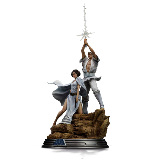 Star Wars Deluxe Art Scale Statue 1/10 Luke and Leia 41 cm - Loaded Dice