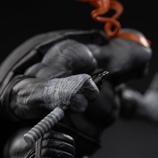 Teenage Mutant Ninja Turtles Art Scale Statue 1/10 Michelangelo Black and White Variant 26 cm heo exclusive - Loaded Dice