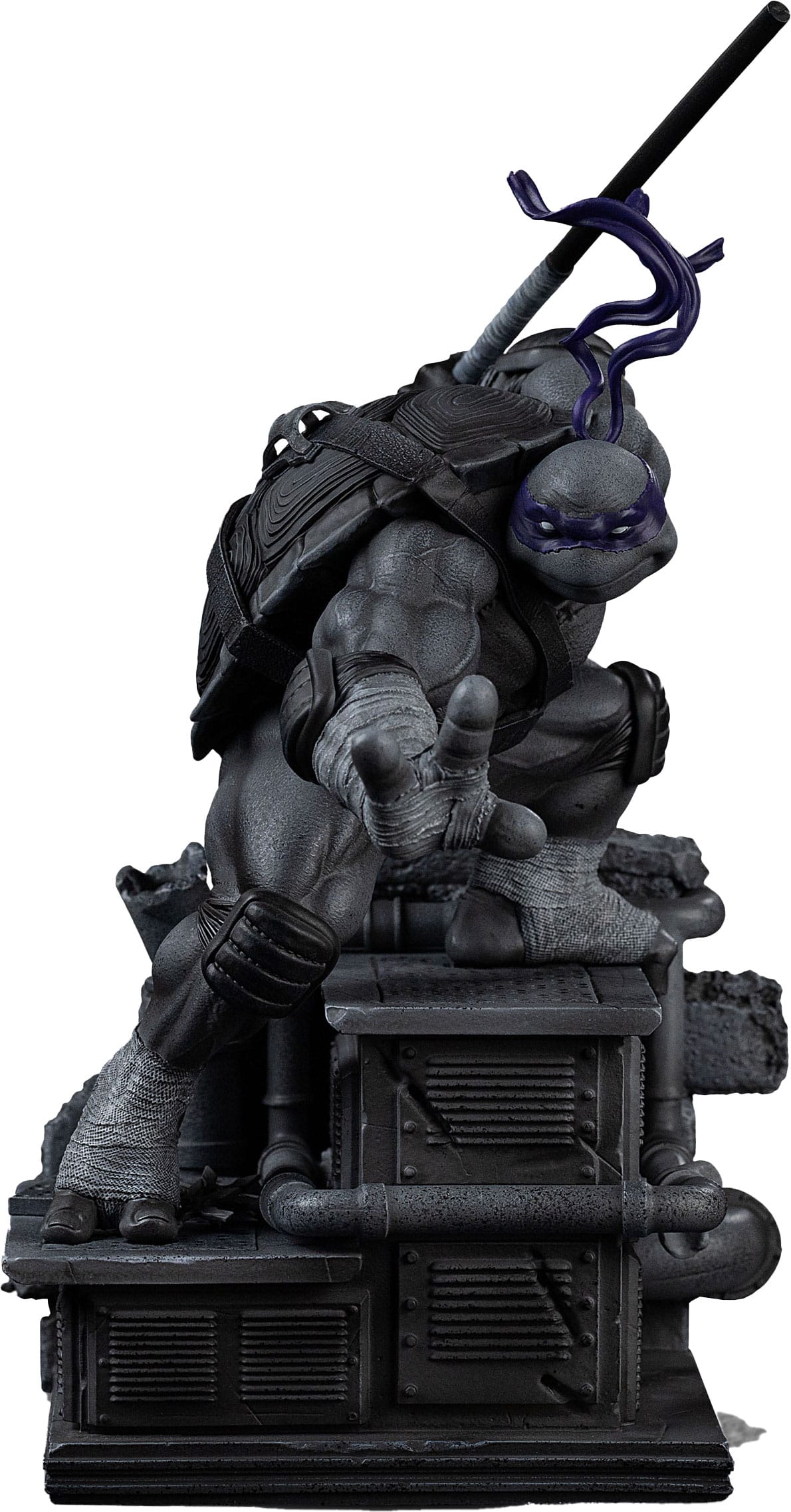 Teenage Mutant Ninja Turtles Art Scale Statue 1/10 Donatello Black and White Variant 26 cm heo exclusive - Loaded Dice