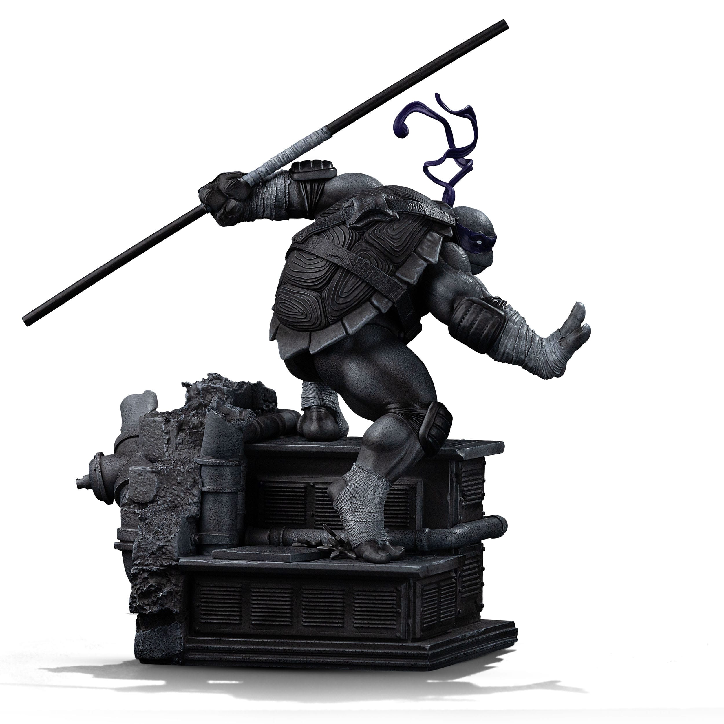 Teenage Mutant Ninja Turtles Art Scale Statue 1/10 Donatello Black and White Variant 26 cm heo exclusive - Loaded Dice