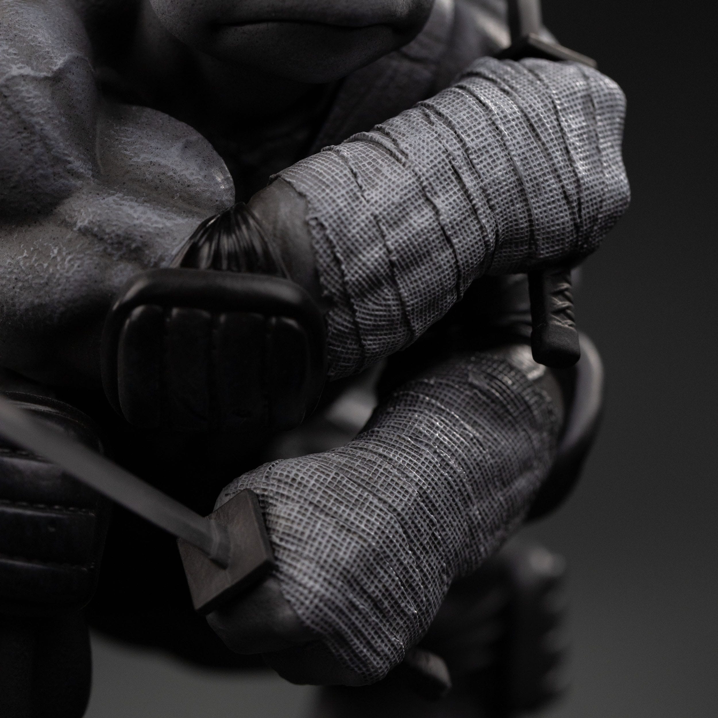 Teenage Mutant Ninja Turtles Art Scale Statue 1/10 Leonardo Black and White Variant 26 cm heo exclusive - Loaded Dice