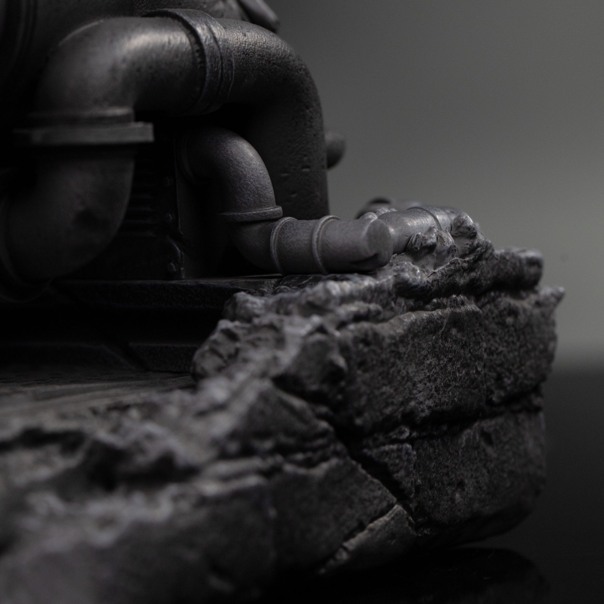 Teenage Mutant Ninja Turtles Art Scale Statue 1/10 Leonardo Black and White Variant 26 cm heo exclusive - Loaded Dice