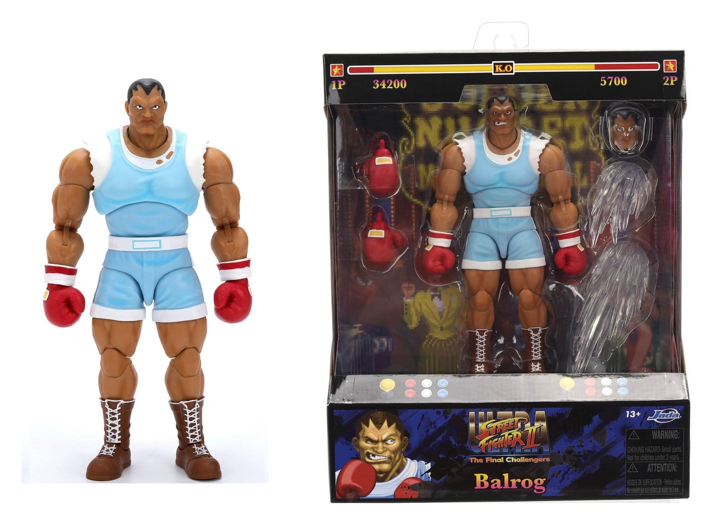 Ultra Street Fighter II: The Final Challengers Action Figure 1/12 Balrog 17cm - Loaded Dice