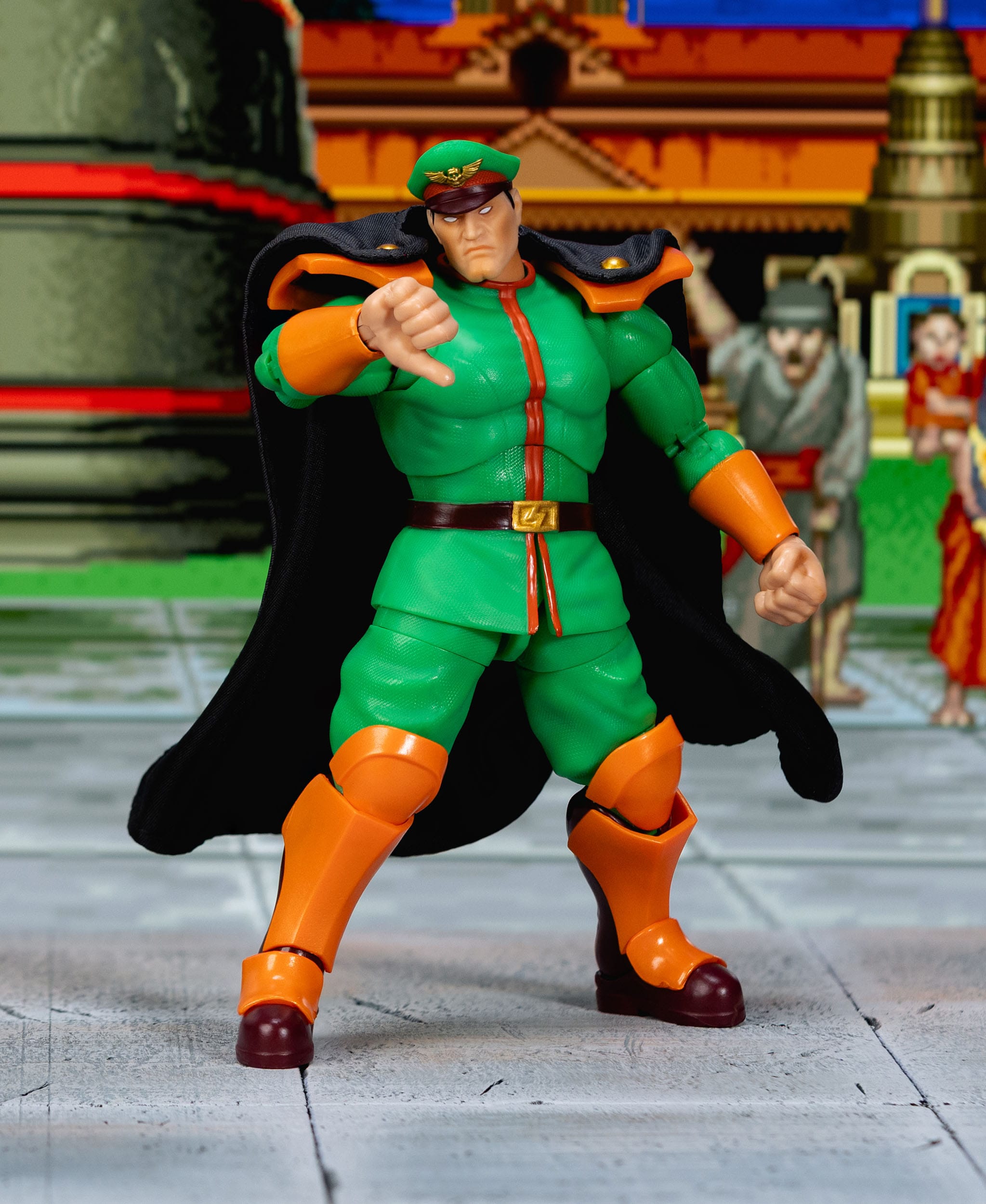 Ultra Street Fighter II: The Final Challengers Action Figure 1/12 M. Bison Deluxe 15cm - Loaded Dice