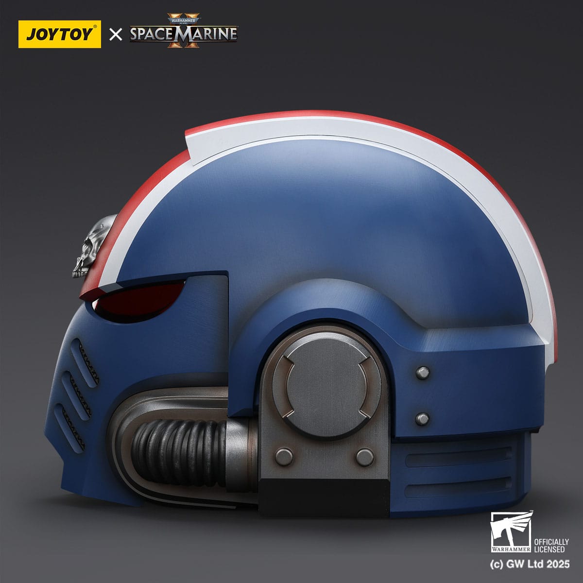 Warhammer 40,000: Space Marine 2 Replica Ultramarines Lieutenant Titus Helmet 1/1 - Loaded Dice