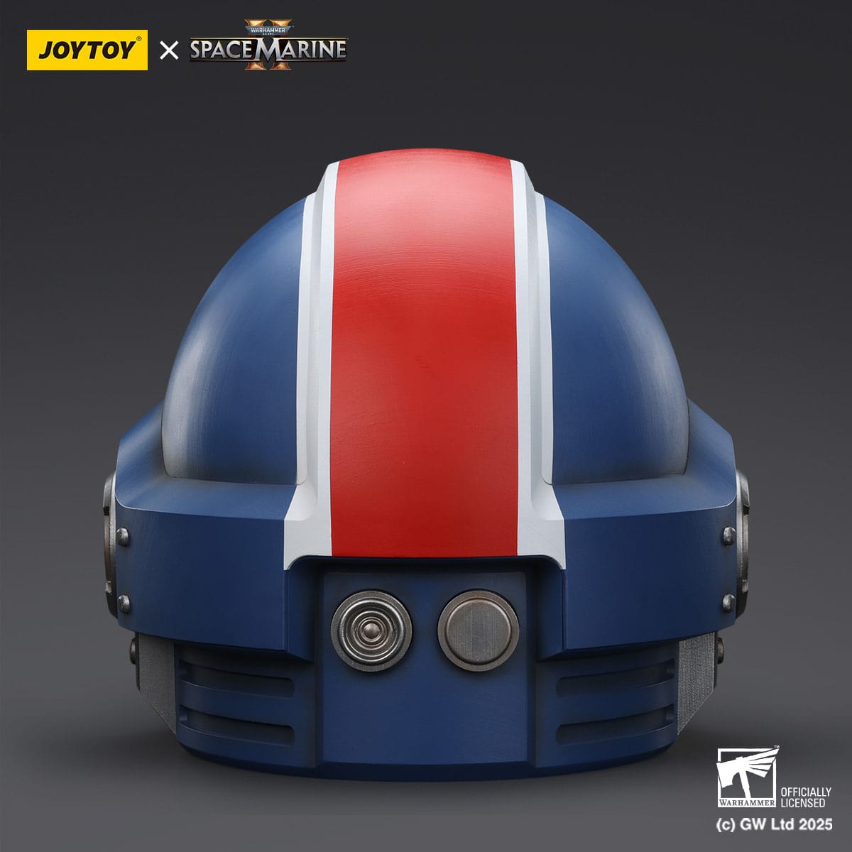 Warhammer 40,000: Space Marine 2 Replica Ultramarines Lieutenant Titus Helmet 1/1 - Loaded Dice