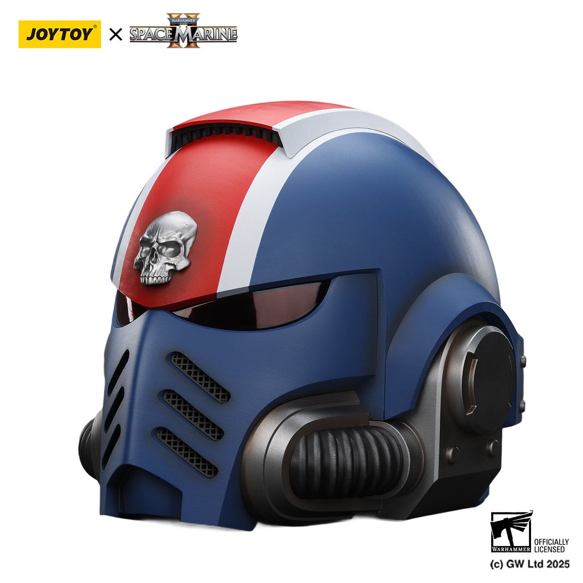 Warhammer 40,000: Space Marine 2 Replica Ultramarines Lieutenant Titus Helmet 1/1 - Loaded Dice