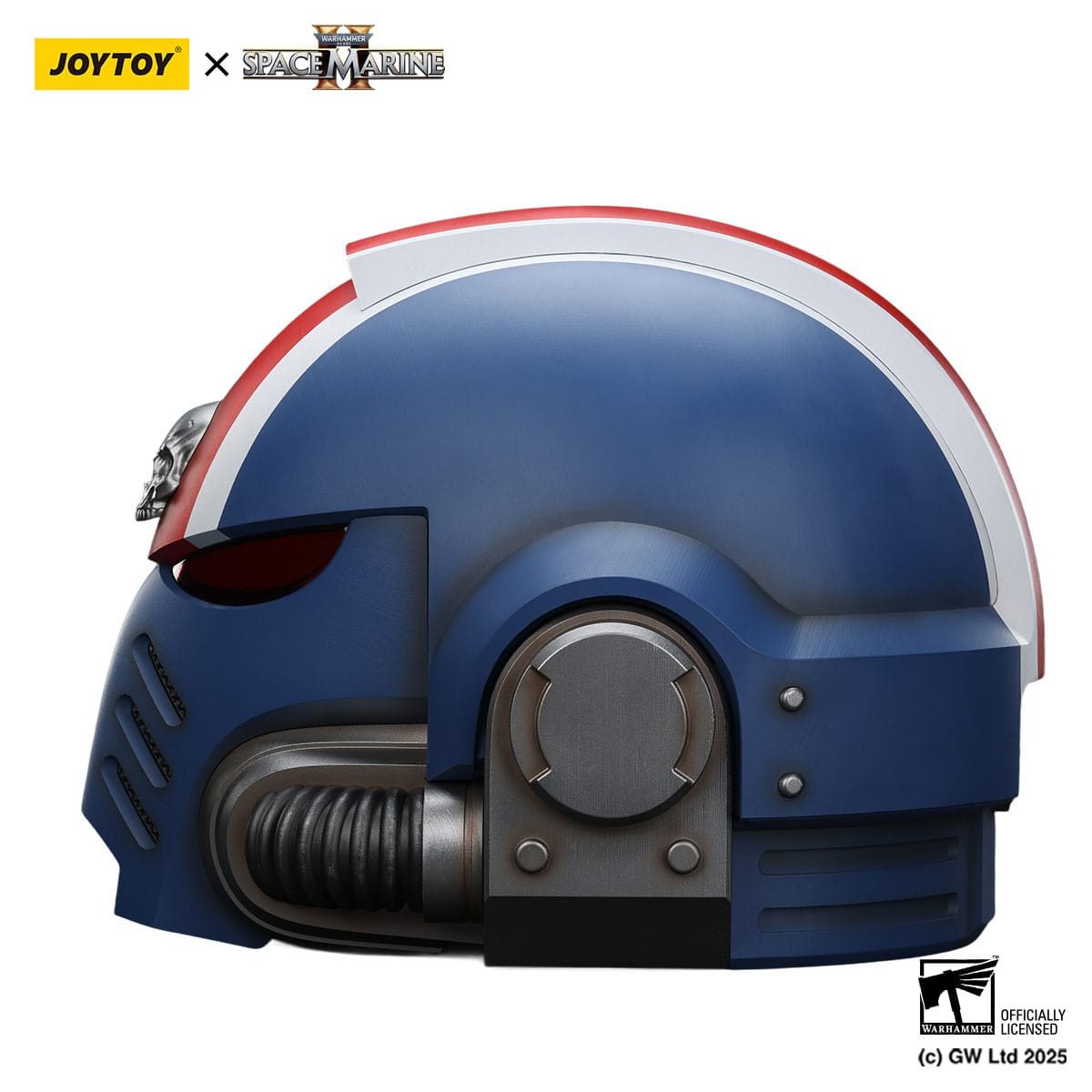 Warhammer 40,000: Space Marine 2 Replica Ultramarines Lieutenant Titus Helmet 1/1 - Loaded Dice