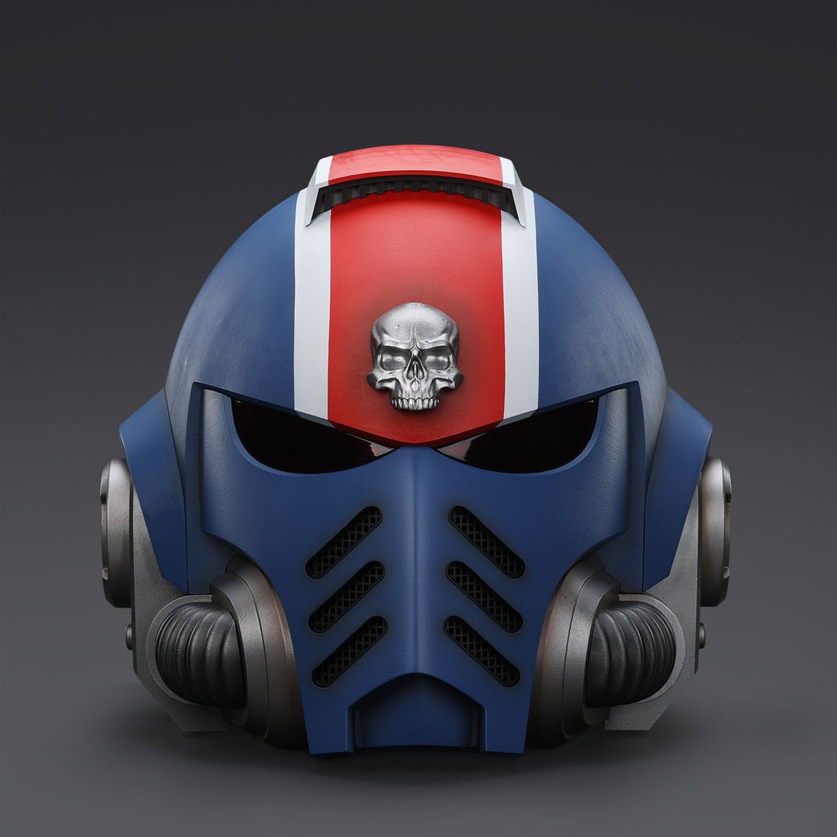 Warhammer 40,000: Space Marine 2 Replica Ultramarines Lieutenant Titus Helmet 1/1 - Loaded Dice