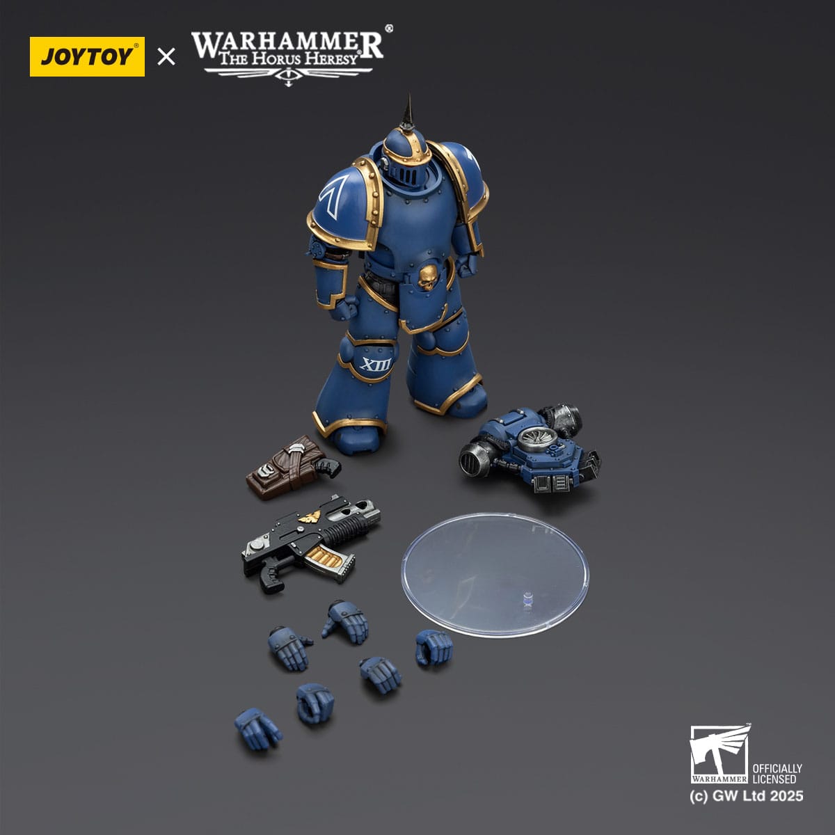 Joy Toy Warhammer The Horus Heresy: Ultramarines MK lll Tactical Legionary 12cm - Loaded Dice