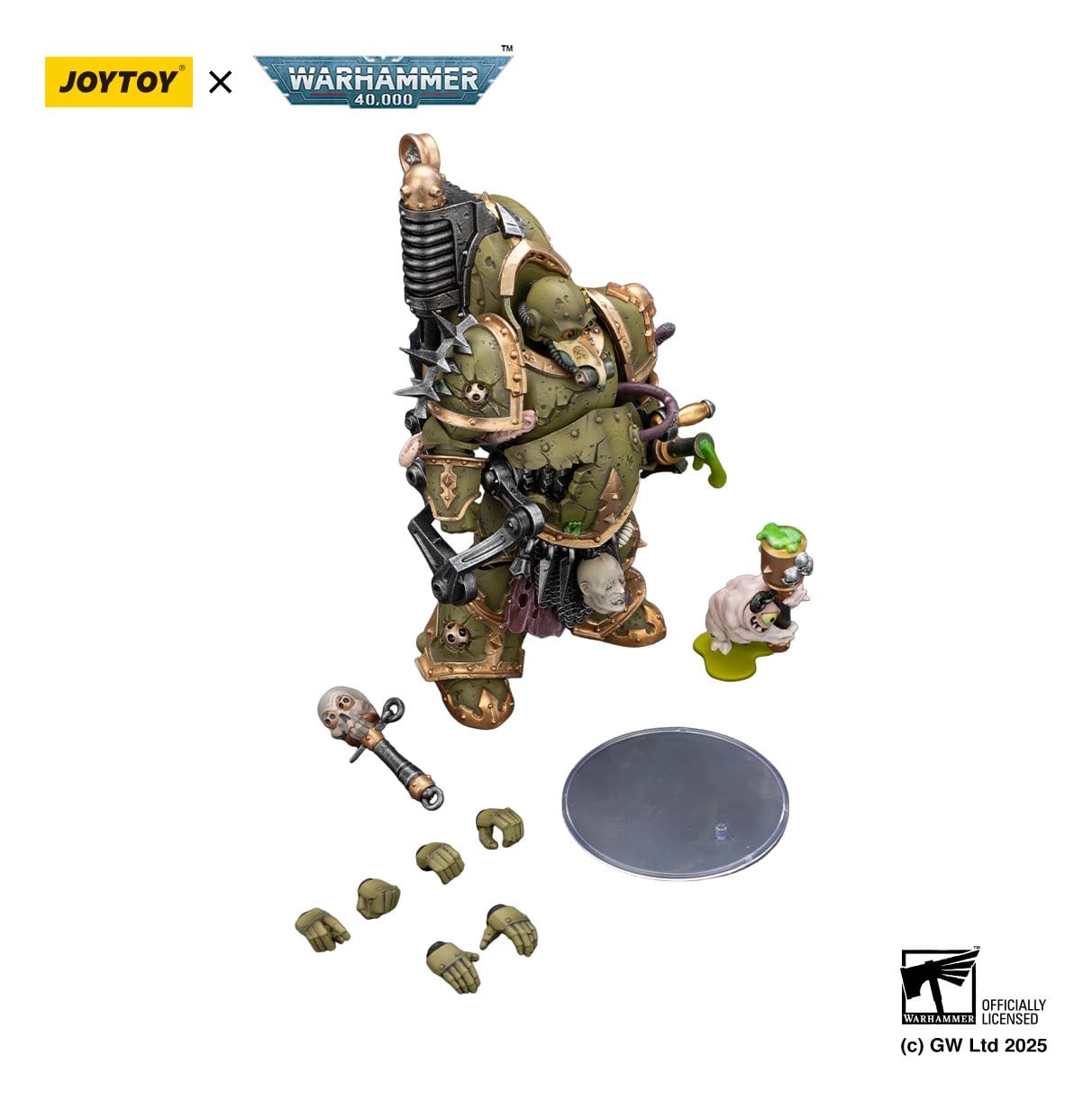 Joy Toy Warhammer 40k: Death Guard Foul Blight spawn with Plague Sprayer 12cm - Loaded Dice