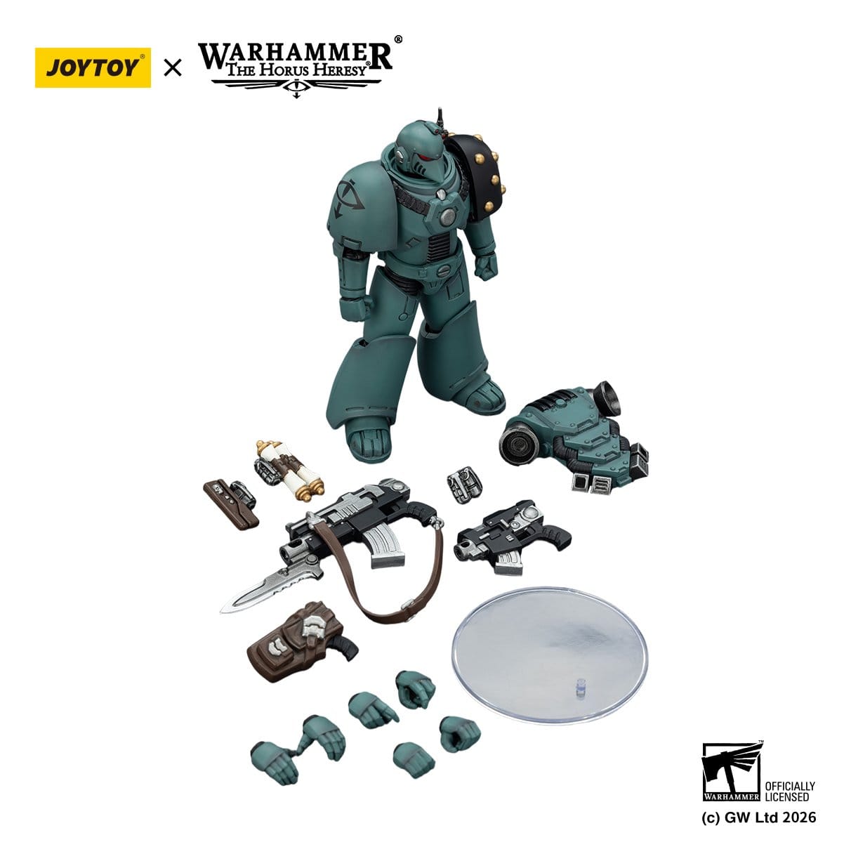 Joy Toy Warhammer The Horus Heresy: Sons of Horus MKVI Tactical Legionary 12cm - Loaded Dice