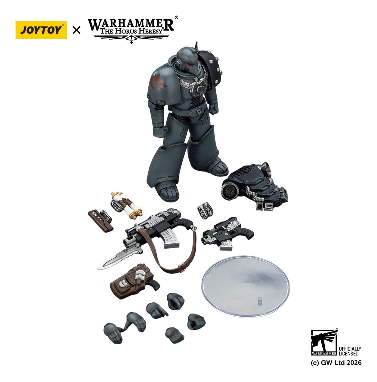 Joy Toy Warhammer The Horus Heresy: Space Wolves MKVI Tactical Legionary 12cm - Loaded Dice