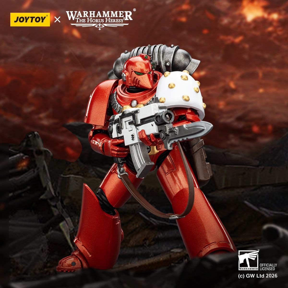 Joy Toy Warhammer The Horus Heresy: Thousand Sons MKVI Tactical Legionary 12cm - Loaded Dice