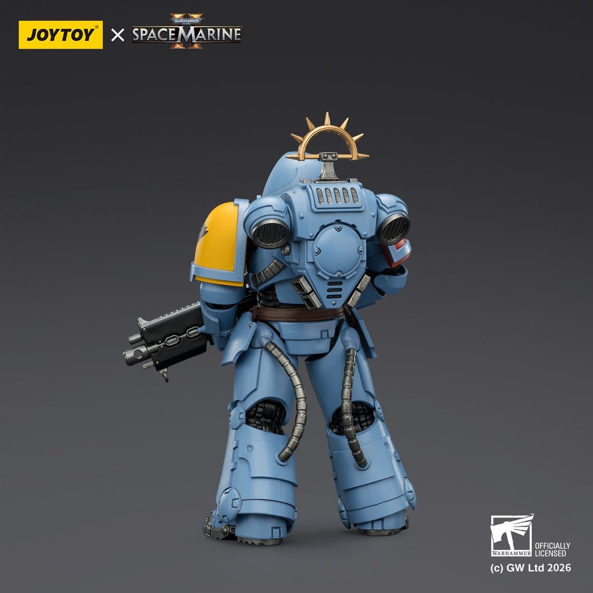 Joy Toy Warhammer 40k: Space Wolves Heavy Intercessor 13cm - Loaded Dice