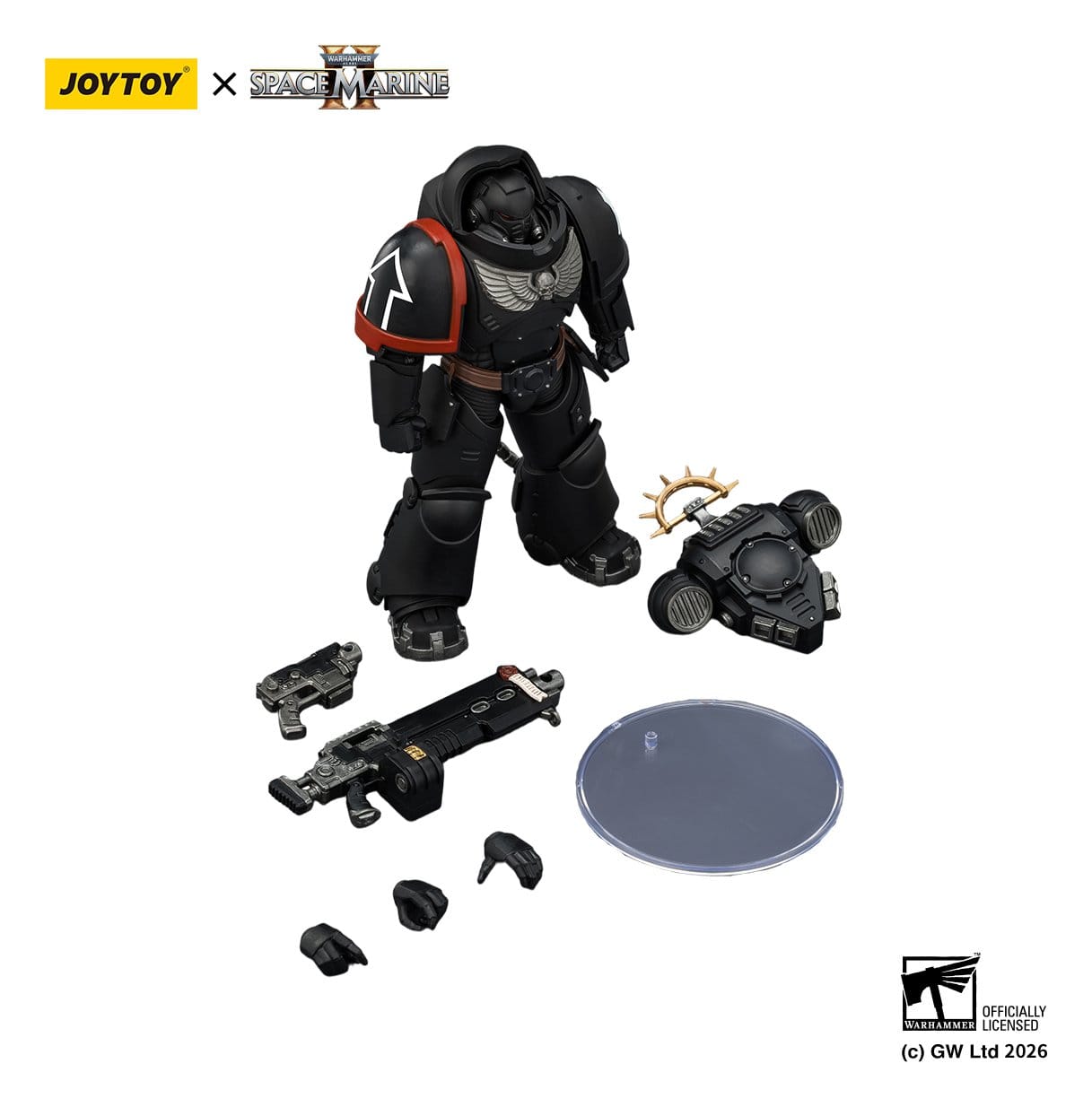 Joy Toy Warhammer 40k: Raven Guard Heavy Intercessor 13cm - Loaded Dice
