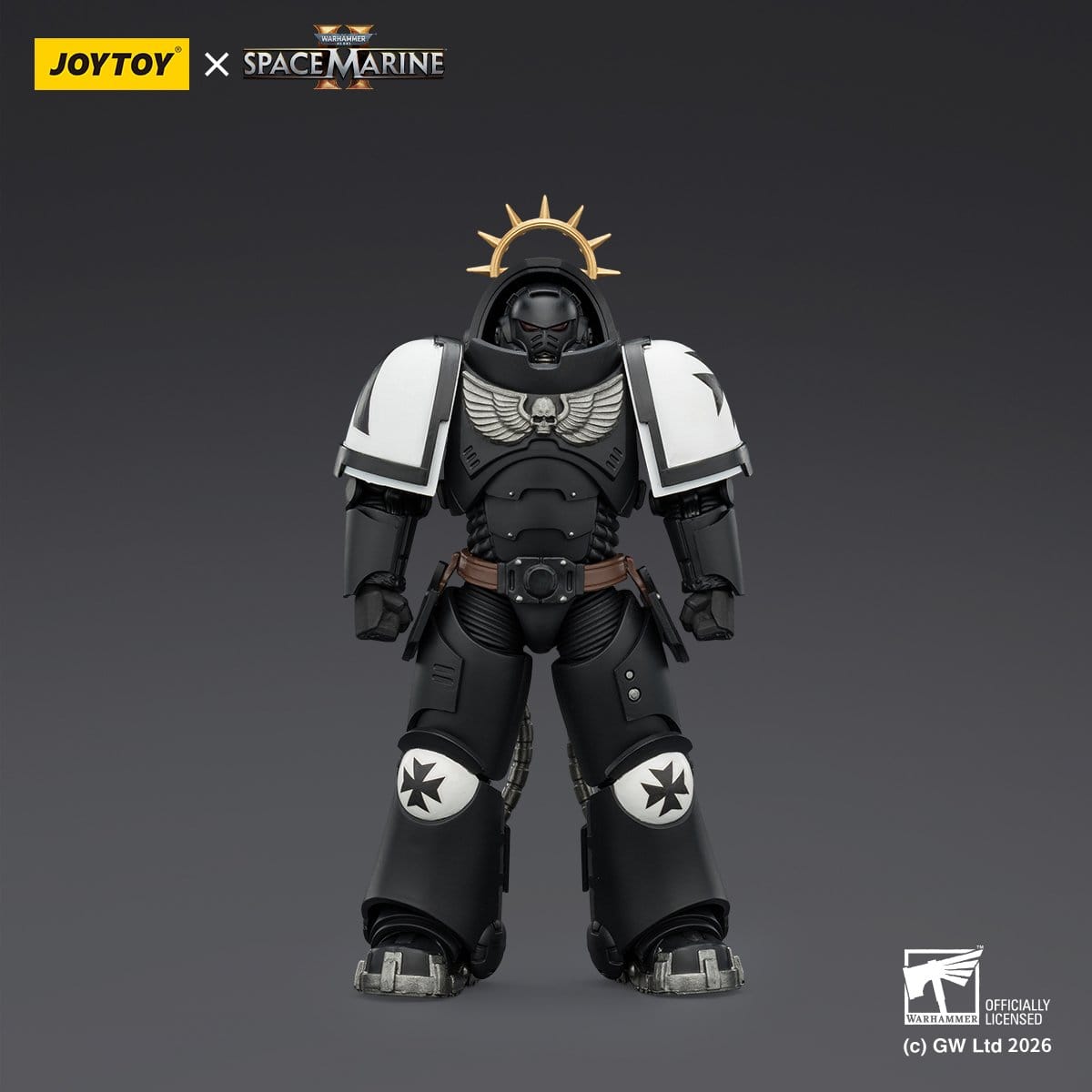 Joy Toy Warhammer 40k: Black Templars Heavy Intercessor 13cm - Loaded Dice