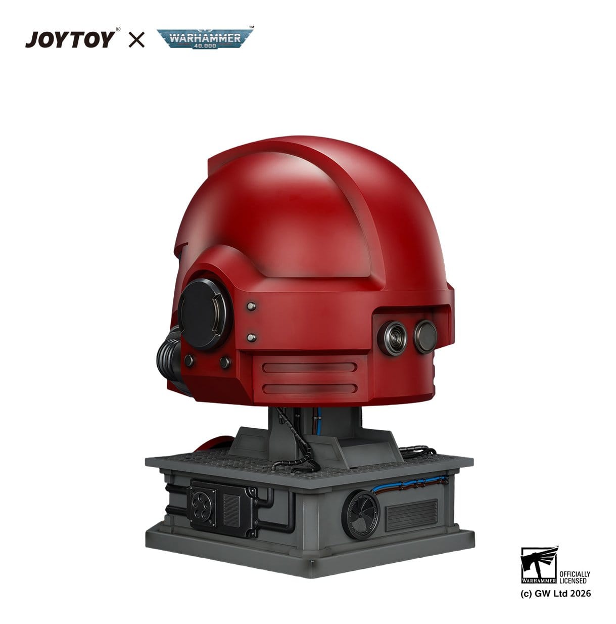 Warhammer 40k Replica Blood Angels MkX Helmet with Display Stand 44cm ETA May 2027