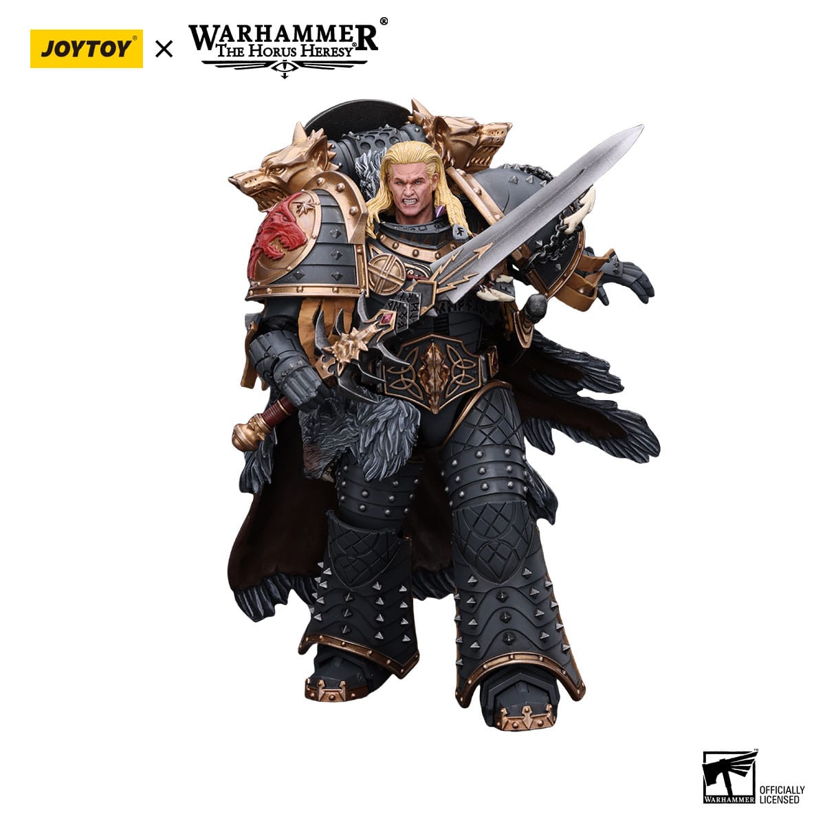 Joy Toy Space Wolves Leman Russ Primarch 12cm - Loaded Dice