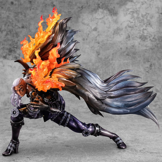 One Piece Portrait Of Pirates WA-MAXIMUM PVC Statue Beasts Pirates All-Stars King 33 cm - Loaded Dice